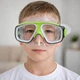 Маска для плавания Intex Surf Rider 55975-1 — детская серо-зеленая, Anti-Fog, UV-защита, 8–14 лет - изображение 3