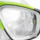 Маска для плавания Intex Surf Rider 55975-1 — детская серо-зеленая, Anti-Fog, UV-защита, 8–14 лет - изображение 4