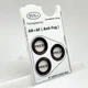 Защитные линзы на камеру для Apple iPhone 16 Pro / 16 Pro Max защита AR Camera Metal Lens Glass Black / Черный - изображение 2