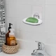 Мильниця настінна Besser BS 0156 SMART STICKER овальна хром - зображення 9