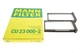 Фільтр салону Mitsubishi Carisma/Colt 00-06/Lancer 92-03/L200/Pajero Sport 96-08 (к-кт 2 шт.) MANN-FILTER CU 23 000-2 - зображення 1