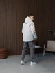 Чоловіча весняна демісезонна куртка M.A.D.I.S.S світло-сірий 4XL - изображение 4