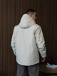 Чоловіча весняна демісезонна куртка M.A.D.I.S.S світло-сірий 4XL - изображение 5