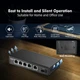 5-портовый Ethernet-коммутатор MokerLink 2.5G с 10G SFP, 5 портами 2.5G Base-T - изображение 5