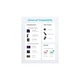 Дата кабель USB-C to USB-C 1.8m nylon 322 black Anker (A81F6G11) ANKER A81F6G11 971304 - изображение 3