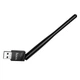 Бездротовий WiFi Адаптер HOCO HI37 WiFi4 USB external antenna wireless network card 2.4GHz 150Mbps Black - изображение 3