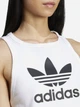 Майка женская Adidas Originals Trefoil Tank IP0679 M White (4066757263644) - изображение 4