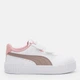 Детские кеды для девочки Puma Carina 3.0 V PS 40147818 28 (10UK) Puma White-Sandstone (4069161511196) - изображение 1