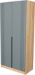 Шкаф Viant АРС А-2 2Д 900x500x2000 мм, Тахо, RAL7012 (АШ2-000021746) - изображение 2
