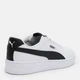Подростковые кеды для девочки Puma Court Classic Clean Jr 40375001 37 (4UK) Puma White-Puma Black (4069156874046) - изображение 4