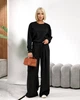 Жіночий прогулянковий костюм (кофта+штани) Uaclothes 46-48 Чорний (like36916-173431350) - изображение 1