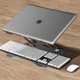 Подставка для ноутбука RTAKO RS-CP75A Dual-Layer Carbon Steel Laptop Stand Silver (6930539527331) - изображение 5