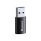 Перехідник Baseus Ingenuity Series USB 3.1 to USB-C OTG 10 Гбіт/с Black (ZJJQ000101) - зображення 1