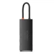 USB-хаб Baseus Lite Series USB-C to 2xUSB 3.0 + USB-C + HDMI 1.4 + SD/TF Black (WKQX050001) - изображение 5