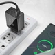 Зарядное устройство ESSAGER Fangbo 3xUSB (QC3.0 + Dual 2.4A) 30W GaN Black (ECTQC3-FBB01) - изображение 3