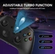 Беспроводной геймпад T-S102 Pro Bluetooth / 2.4G контроллер с вибрацией, для Switch, PS3, Windows, Android, iOS, Steam - Black - изображение 4