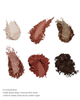 Палетка теней CosmoStyle Flower Knows Butterfly Cloud Collar Embossed Six-Color Makeup Palette 6.5 г - 01 Terracotta Brick - изображение 3