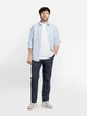 Сорочка чоловіча блакитна 100% бавовна Arber LINEN SHIRT 1 41 зріст 4 блакитний (M05.04.06.611) - зображення 2