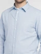 Сорочка чоловіча блакитна 100% бавовна Arber LINEN SHIRT 1 41 зріст 4 блакитний (M05.04.06.611) - зображення 4