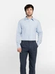 Сорочка чоловіча блакитна 100% бавовна Arber LINEN SHIRT 1 41 зріст 4 блакитний (M05.04.06.611) - зображення 5