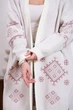 Кардиган женский вязаный молочный 44-60 с1524.5086 - изображение 10
