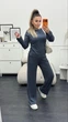 Женский костюм повседневный графитовый 42-44 р5026.389 - изображение 4