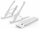 Підставка для ноутбука VHG X2 Foldable Laptop Stand Silver 213*215*15 мм, складана, пластикова - зображення 2
