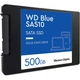 Накопитель SSD 2.5" Western Digital Blue 500GB SATA R 560MB/s W 510MB/s Black (WDS500G3B0A) - изображение 2