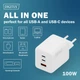 Зарядное устройство Digitus 2xUSB-C + 1xUSB-A GaN 100W (DA-10304) - изображение 6