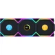 Вентилятор Lian Li Uni Fan SL Wireless LCD 120-3 Reverse Black (G99.12RSLLCD1W3B.00) - зображення 1