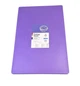 Доска разделочная двусторонняя LDPE One Chef 600×400×20 мм фиолетовая - изображение 2