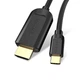 Адаптер-кабель Vention USB Type-C - HDMI (M/M), 2 м, Black (CGUBH) - зображення 1