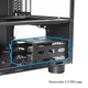 Корпус для компьютера Chieftec THE CUBE CI-03B-OP mATX без БП 20cm fan 2xUSB3.0 Type-C (58F8F9A3D4BE) - изображение 11