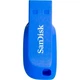 USB флеш накопитель SanDisk 64GB Cruzer Blade Electric Blue USB 2.0 (SDCZ50C-064G-B35BE) - изображение 2