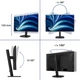 Монітор Philips 27B2U3601/00 - изображение 8