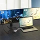 Адаптер USB-C/A to 2xHDMI F dual display J5create (JCA365-N) - зображення 4