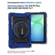 Чехол для планшета BeCover Horizontal handle Samsung Galaxy Tab S10 FE Plus (SM-X620/SM-X626) 13.1" Deep Blue (714569) - изображение 2