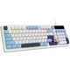 Клавиатура Ajazz AF98 USB UA White/Blue (AF98-GB) - изображение 8