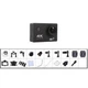 Экшн камера Action camera Dvr Sport S2 WiFi Waterprof 4K спортивная, водонепроницаемая мини hd видеокамера (F_178611) - изображение 3