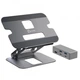 Порт-реплікатор J5create Dock-Station USB-C 6-in-1 (HDMI/PD/USB-A/USB-C) (JTS327-N) - зображення 1