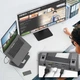 Порт-реплікатор J5create Dock-Station USB-C 6-in-1 (HDMI/PD/USB-A/USB-C) (JTS327-N) - зображення 4