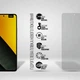 Пленка защитная Armorstandart hydrogel Anti-spy Xiaomi Poco M7 5G (ARM85187) - изображение 2