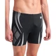 Плавки Arena Poseidonia Swim Mid Jammer 009091-501 чорний, білий 90 (3468337537274) - изображение 3