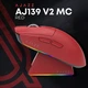 Мишка Ajazz AJ139 V2 MC Wireless/Bluetooth/USB Red (AJ139-V2-MC-R) - зображення 12