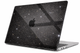 Чохол накладка для MacBook Pro 16" (A2485) з блискітками, Чорний - изображение 1