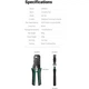 Інструмент Ugreen Обтискні кліщі NW136 Multifunctional Clamp Green (70683) - зображення 8