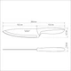 Кухонный нож Tramontina Plenus Black Chef 178 мм (23426/107) - изображение 5
