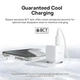 Зарядний пристрій Baseus 1xUSB-C 20W + 1xUSB white + cable USB-C to USB-C 60W 1.0m (P10111608213-01) - зображення 5