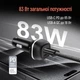 Зарядное устройство ColorWay USB-C PD65W + USB QC3.0 car adapter (CW-CHA068PD-BK) - изображение 7