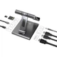 Порт-реплікатор J5create Dock-Station Ipad USB-C 8-in-1 (HDMI/PD/картридер/USB-A/USB-C/Audio) (JTS224-N) - зображення 10